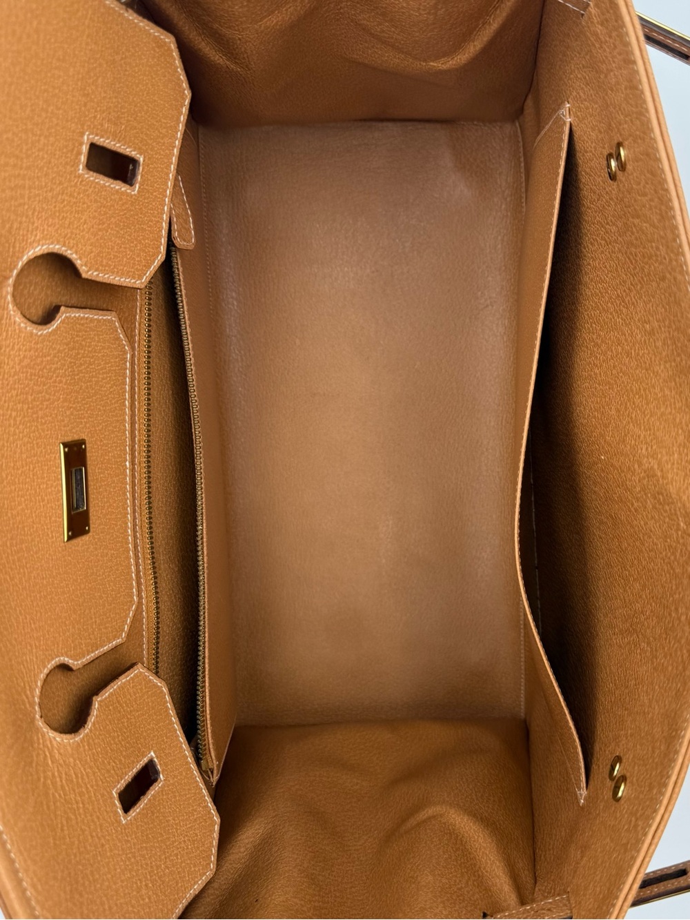 🇫🇷michel adolphe PARIS • Unisex 40 Bag in Light Brown • Made in FRANCE - Picture 15 of 16